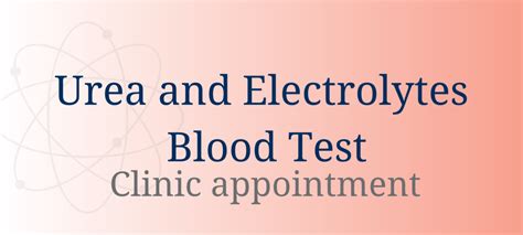 what does ue mean in a blood test|U & E and You: Urea and Electrolytes Blood Test .